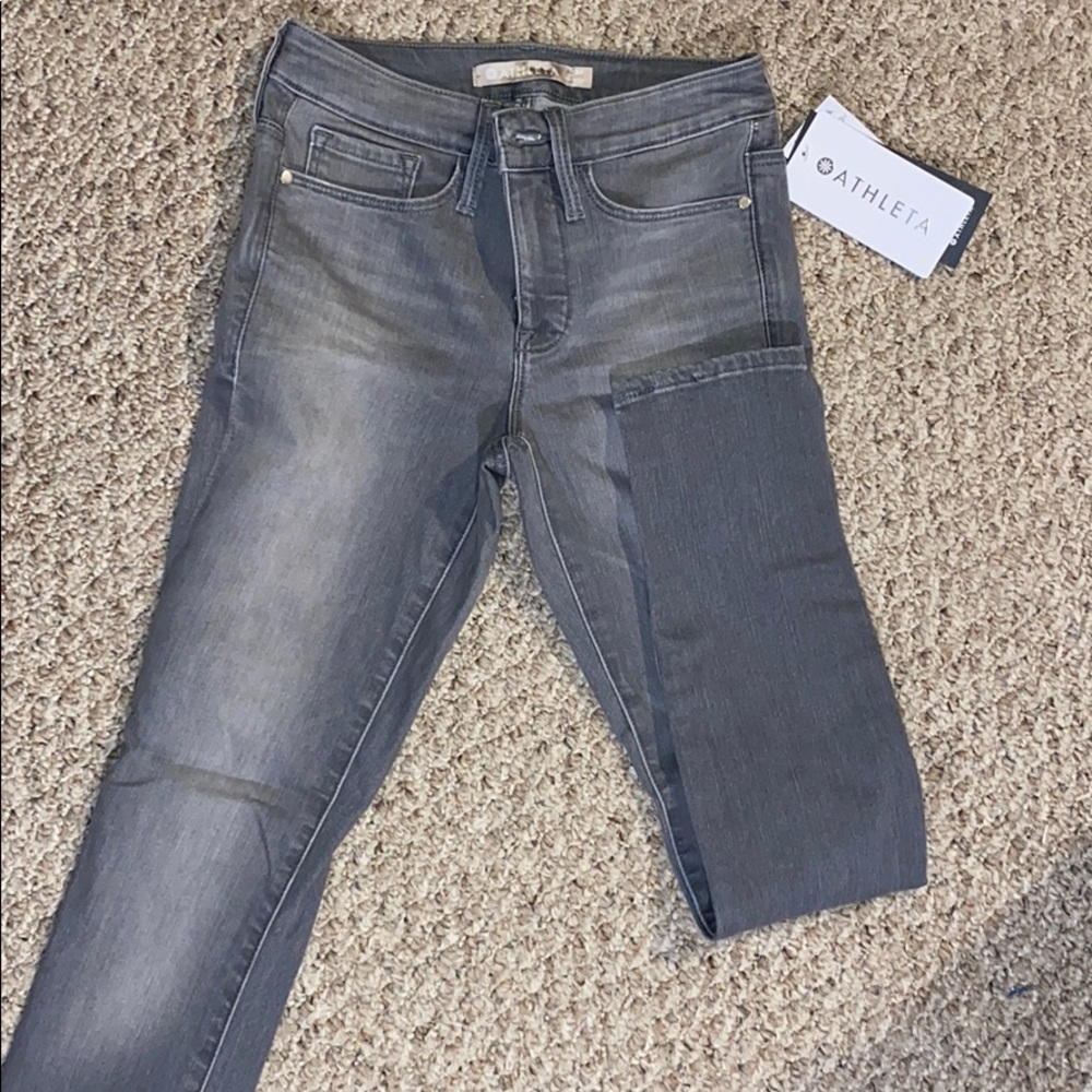Grey Athleta Jeans